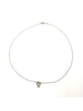 Tiffany & Co Loving Silver Necklace